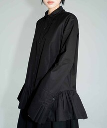 Bshop | eunoia | フリルカラー 長袖シャツ WOMEN(シャツ/ブラウス)