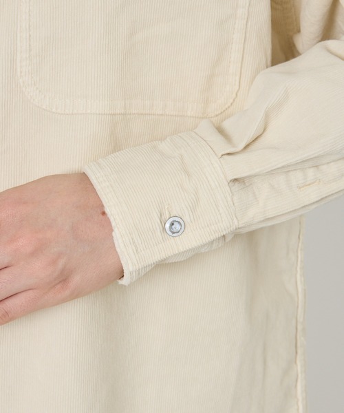 Healthy denim(ヘルシーデニム)の「【Healthy denim】Almondシャツ(シャツ/ブラウス・レディース・ブラウン/ナチュラル・フリー)」の4枚目の写真
