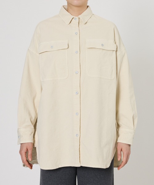 Healthy denim(ヘルシーデニム)の「【Healthy denim】Almondシャツ(シャツ/ブラウス・レディース・ブラウン/ナチュラル・フリー)」の10枚目の写真