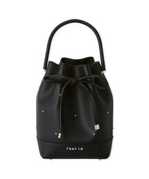 FRAY I.D | ドローストリングスタッズリボンバッグ(ハンドバッグ)