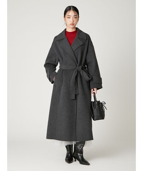 FRAY I.D（フレイアイディー）の「ドローストリングスタッズリボンバッグ（ハンドバッグ・レディース・ブラック・F）」の15枚目の写真