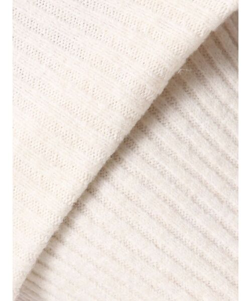 EATME（イートミー）の「ツイストニットワンピース（ワンピース・レディース・ブラック/ワイン/オフホワイト/グレー・FREE）」の6枚目の写真