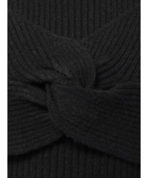 EATME（イートミー）の「ツイストニットワンピース（ワンピース・レディース・ブラック/ワイン/オフホワイト/グレー・FREE）」の10枚目の写真