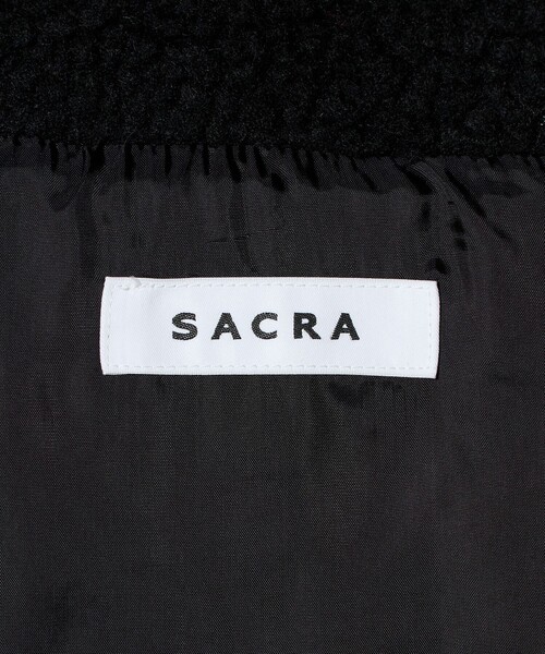 SACRA(サクラ)の「<SACRA>ショート ベスト(ベスト・レディース・ブラック・38)」の10枚目の写真