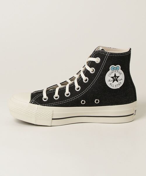 CONVERSE(コンバース)の「CONVERSE コンバース ALL STAR PLTS OG HI / KAWAISOUNI! オールスター PLTS OG HI 可哀想に! 31316600 31316601(スニーカー・レディース・ブラック/ライトブルー・23.0cm/23.5cm/24.0cm/24.5cm)」の5枚目の写真