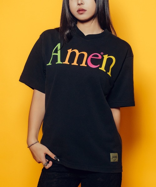 Subciety(サブサエティ)の「【WOMEN】Amen tee(Tシャツ/カットソー・レディース・ホワイト/ネイビー/ブラック・FREE)」の9枚目の写真