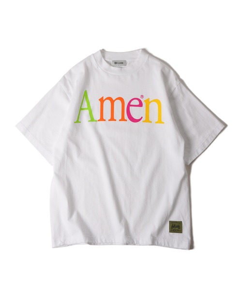 Subciety(サブサエティ)の「【WOMEN】Amen tee(Tシャツ/カットソー・レディース・ホワイト/ネイビー/ブラック・FREE)」の4枚目の写真