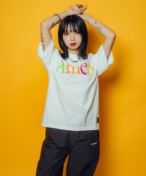 Subciety(サブサエティ)の「【WOMEN】Amen tee(Tシャツ/カットソー・レディース・ホワイト/ネイビー/ブラック・FREE)」の8枚目の写真