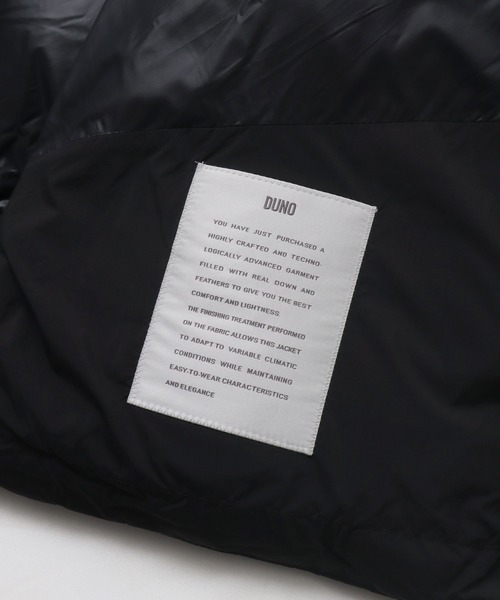 DUNO（デュノ）の「【DUNO/デュノ】PEGGIE  APRICA / ペギー フード付き ダウンジャケット（ダウンジャケット/コート・レディース・ブラック/カーキ/ブラウン/ホワイト・38/40/42）」の18枚目の写真