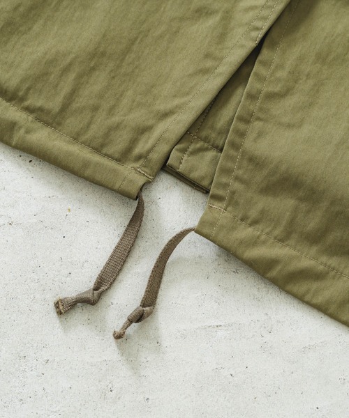 quadro（クオドロ）の「コットンナイロンツイルステンカラーコート（ステンカラーコート・メンズ・チャコール/ネイビー/カーキ・MEDIUM）」の15枚目の写真