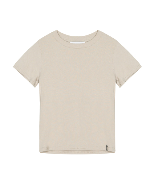 NICK&NICOLE(ニックアンドニコール)の「MINIMAL MODERN HALF TOP_BEIGE(Tシャツ/カットソー・レディース・その他・FREE/MEDIUM/LARGE)」の5枚目の写真