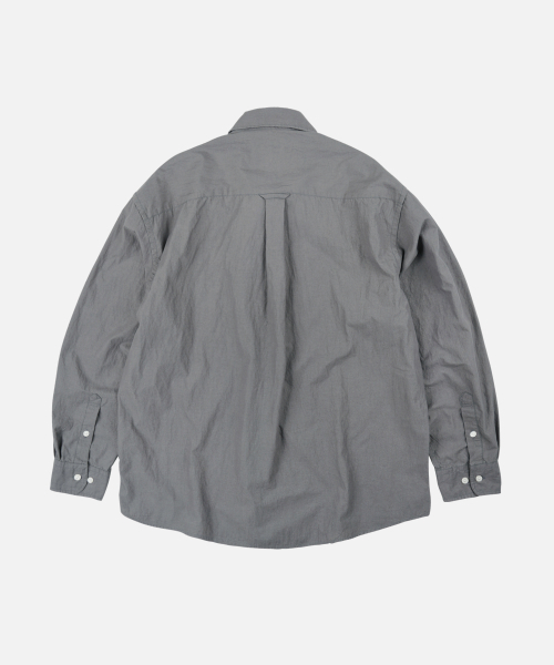 FRIZMWORKS(フリズムワークス)の「SOFT TOUCH RELAXED SHIRT 002 _ GRAY(シャツ/ブラウス・メンズ・その他・SMALL/MEDIUM/LARGE/X-LARGE)」の2枚目の写真