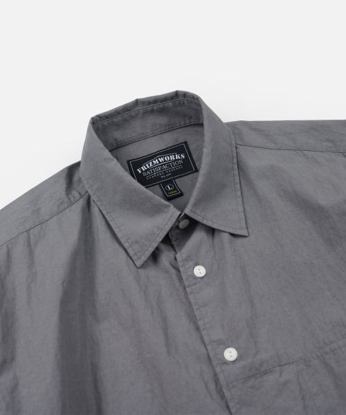 FRIZMWORKS(フリズムワークス)の「SOFT TOUCH RELAXED SHIRT 002 _ GRAY(シャツ/ブラウス・メンズ・その他・SMALL/MEDIUM/LARGE/X-LARGE)」の3枚目の写真