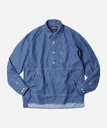 FRIZMWORKS（フリズムワークス）の「DENIM ANORAK SHIRT _ BLUE（シャツ/ブラウス）」