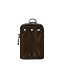 Kijun（キジュン）の「エリップス ミニポケット ブラウン（チャーム）」