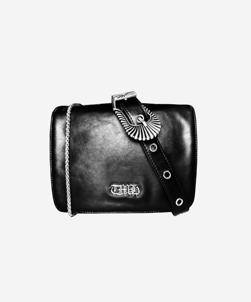 THE MYSTERIOUS HOTEL（ザミステリアスホテル）の「WESTERN BELT BAG renew [2 Color]（メッセンジャーバッグ・レディース・レオパード/ブラック・FREE）」の3枚目の写真