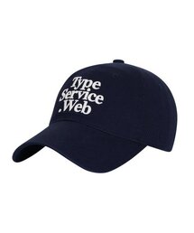 TYPESERVICE（タイプサービス）の「Typeservice Web Cap [Navy]（キャップ）」