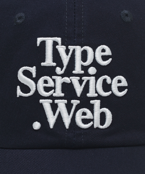 TYPESERVICE（タイプサービス）の「Typeservice Web Cap [Navy]（キャップ・レディース・その他・FREE）」の3枚目の写真