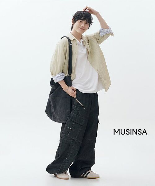 RSSC(アールエスエスシー)の「RIVET WRINKLE STRIPE SHIRT - DUSTY GREEN(シャツ/ブラウス・レディース・その他・1/2)」の8枚目の写真
