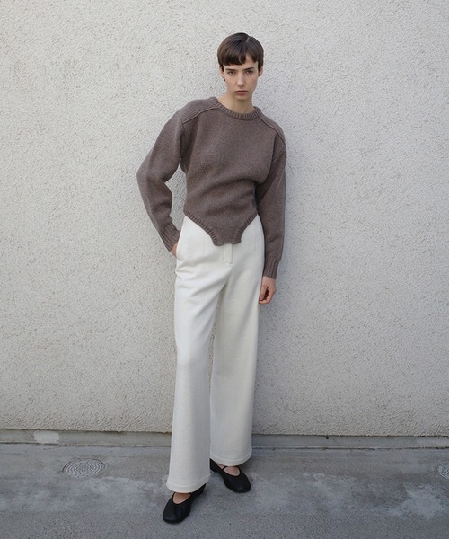 CLANE（クラネ）の「LOW GAUGE BODYSUIT KNIT TOPS（ニット/セーター・レディース・ミント/ベージュ/その他・1/2）」の7枚目の写真