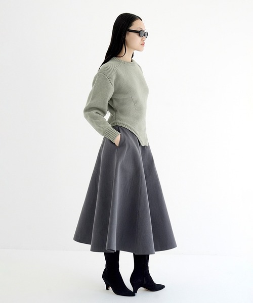 CLANE（クラネ）の「LOW GAUGE BODYSUIT KNIT TOPS（ニット/セーター・レディース・ミント/ベージュ/その他・1/2）」の12枚目の写真