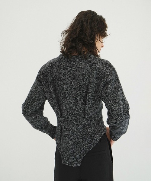 トップス CLANE LOW GAUGE BODYSUIT KNIT TOPS セール】LOW GAUGE BODYSUIT KNIT TOPS（ニット/セーター）｜CLANE