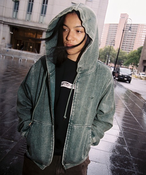 HUF eightynine WASHED FULL ZIP HOODIE（パーカー）｜HUF（ハフ）の