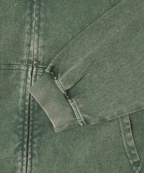 HUF（ハフ）の「HUF eightynine WASHED FULL ZIP HOODIE（パーカー・メンズ・ブラック/パープル/オリーブ/グレー系その他・M/L/S/XL）」の19枚目の写真