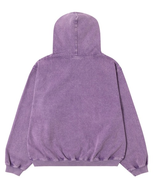 HUF（ハフ）の「HUF eightynine WASHED FULL ZIP HOODIE（パーカー・メンズ・ブラック/パープル/オリーブ/グレー系その他・M/L/S/XL）」の9枚目の写真