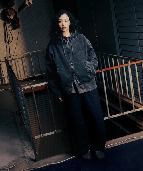 HUF eightynine WASHED FULL ZIP HOODIE（パーカー）｜HUF（ハフ）の