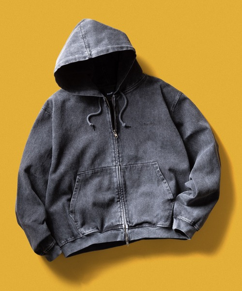HUF eightynine WASHED FULL ZIP HOODIE（パーカー）｜HUF（ハフ）の