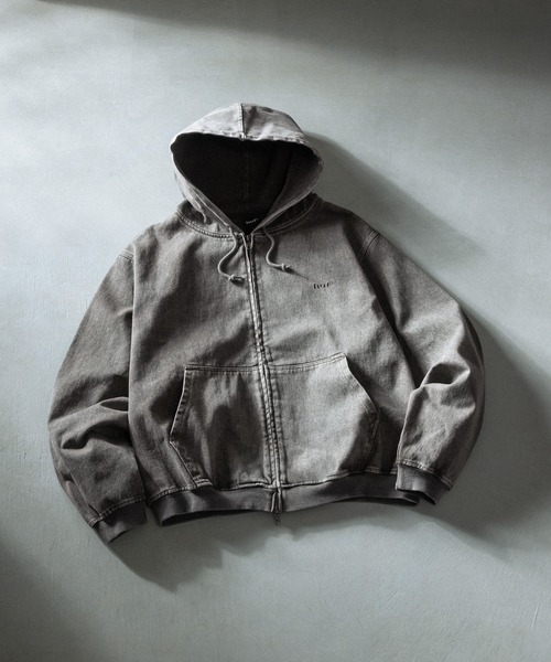 HUF eightynine WASHED FULL ZIP HOODIE（パーカー）｜HUF（ハフ）の