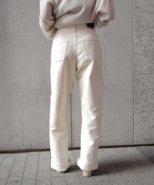 ANATOMICA（アナトミカ）の「ANATOMICA 618 MARILYN l MOLESKIN 531-602-07：パンツ（その他パンツ・レディース・ホワイト・28/27/26）」の2枚目の写真