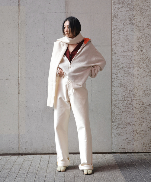 ANATOMICA（アナトミカ）の「ANATOMICA 618 MARILYN l MOLESKIN 531-602-07：パンツ（その他パンツ・レディース・ホワイト・28/27/26）」の4枚目の写真