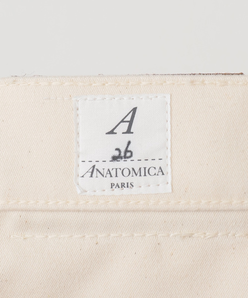 ANATOMICA（アナトミカ）の「ANATOMICA 618 MARILYN l MOLESKIN 531-602-07：パンツ（その他パンツ・レディース・ホワイト・28/27/26）」の16枚目の写真