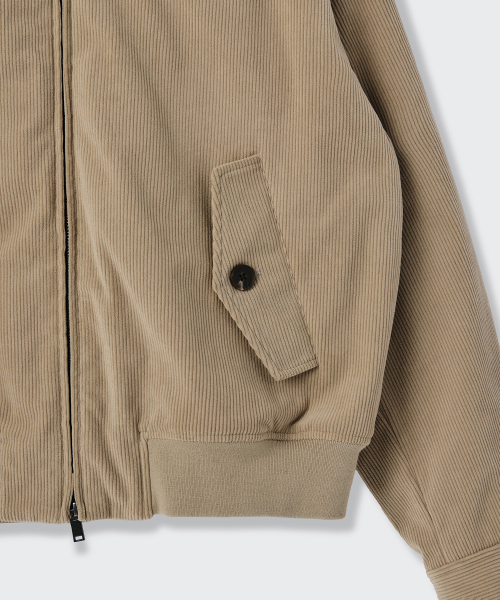 MUSINSA STANDARD（ムシンサスタンダード）の「8W コーデュロイハリントンジャケット [ベージュ]（ブルゾン・メンズ・その他・LARGE/MEDIUM/XX-LARGE/X-LARGE）」の7枚目の写真