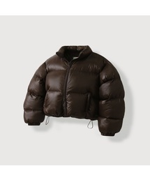 MOOD INSIDE WOMAN（ムード インサイド ウーマン）の「(woman) コアライニングクロップショートパディング_Brown（ダウンジャケット/コート）」