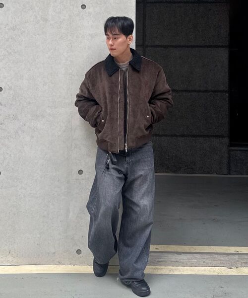 GLW（ジーエルダブリュ）の「ベルベットコーデュロイシアリングジャンパー ブラウン（その他アウター・レディース・その他・SMALL/MEDIUM/LARGE）」の10枚目の写真