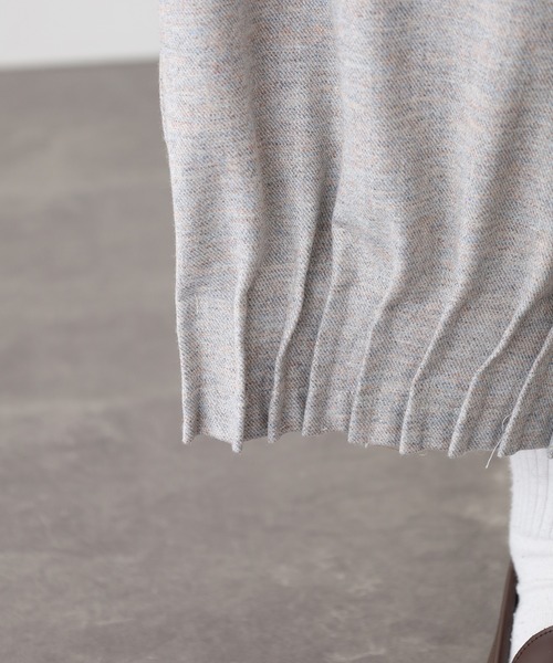 ubasoku（ウバソク）の「ubasoku ウール混裾ﾋﾟﾝﾀｯｸﾜｲﾄﾞｼﾙｴｯﾄﾊﾟﾝﾂ（その他パンツ・レディース・チャコールグレー/シルバーグレー・FREE）」の16枚目の写真