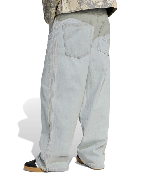 adidas 90s パンツ 1990~00's Adidas Mesh/Metallic Reversible jersey wide track pant