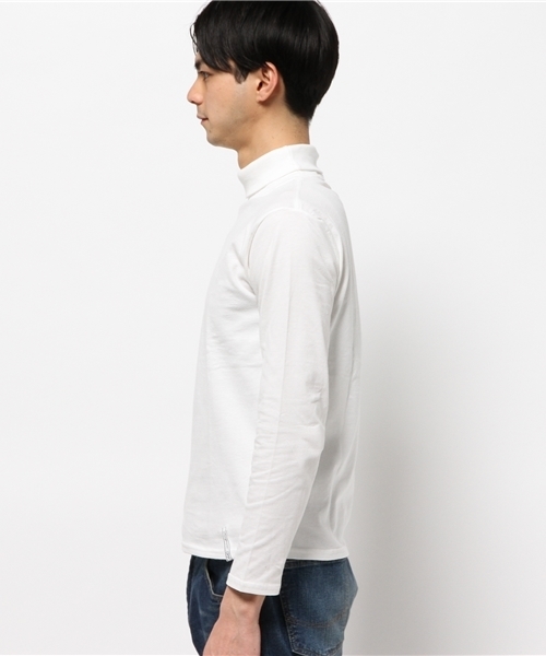 OUTLET(アウトレット)の「【CIAOPANIC TYPY】インナータートルネックTee(Tシャツ/カットソー・メンズ・ホワイト/ネイビー/グレー・MEDIUM/LARGE/SMALL)」の7枚目の写真