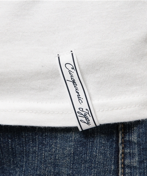 OUTLET(アウトレット)の「【CIAOPANIC TYPY】インナータートルネックTee(Tシャツ/カットソー・メンズ・ホワイト/ネイビー/グレー・MEDIUM/LARGE/SMALL)」の6枚目の写真