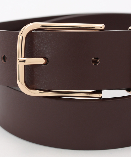 La TOTALITE（ラトータリテ）の「LEFIJE/レフィエ レザーベルト 30mm（ベルト・レディース・ブラック/ブラウン・FREE）」の4枚目の写真