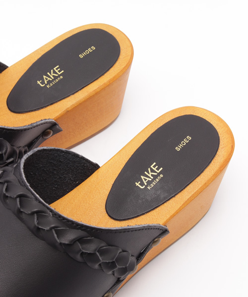 Kastane（カスタネ）の「サボサンダル（その他シューズ・レディース・キャメル/ベージュ/ブラック・37/38/36）」の4枚目の写真