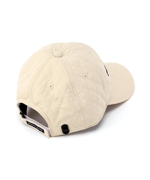 PEARLY GATES(パーリーゲイツ)の「キルティング2WAY CAP(キャップ・メンズ・ベージュ/ネイビー・FREE)」の10枚目の写真