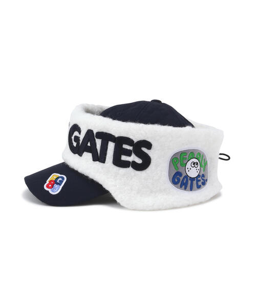 PEARLY GATES(パーリーゲイツ)の「キルティング2WAY CAP(キャップ・メンズ・ベージュ/ネイビー・FREE)」の15枚目の写真