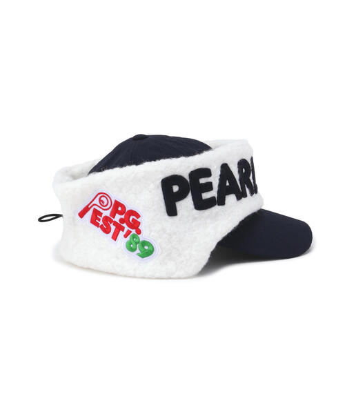 PEARLY GATES(パーリーゲイツ)の「キルティング2WAY CAP(キャップ・メンズ・ベージュ/ネイビー・FREE)」の16枚目の写真