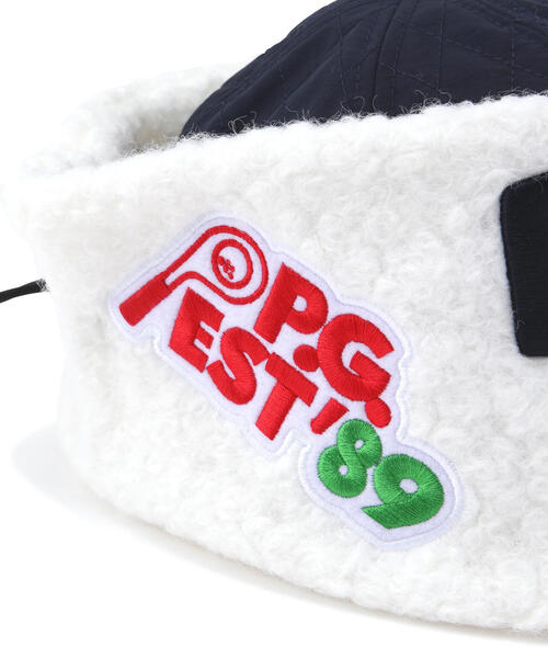 PEARLY GATES(パーリーゲイツ)の「キルティング2WAY CAP(キャップ・メンズ・ベージュ/ネイビー・FREE)」の21枚目の写真