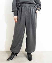 Sweat gather pants