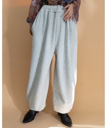 Sweat gather pants